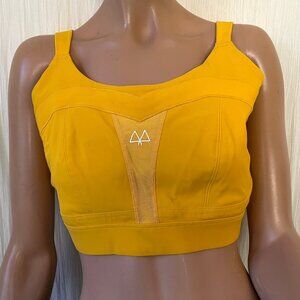 Maaree Solidarity High Impact Sports Bra‎ Size 36F yellow
